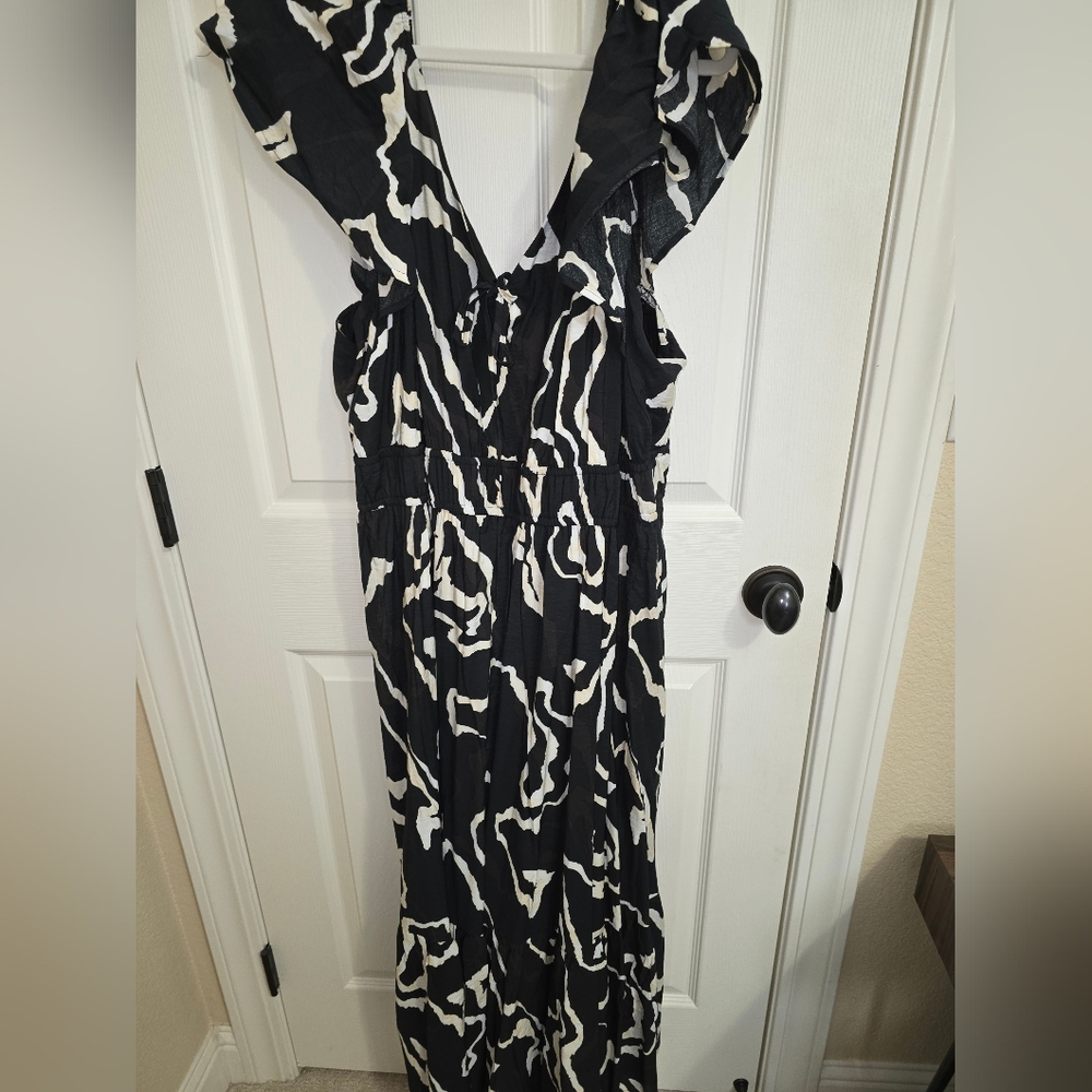 Nine West Black and White Dress